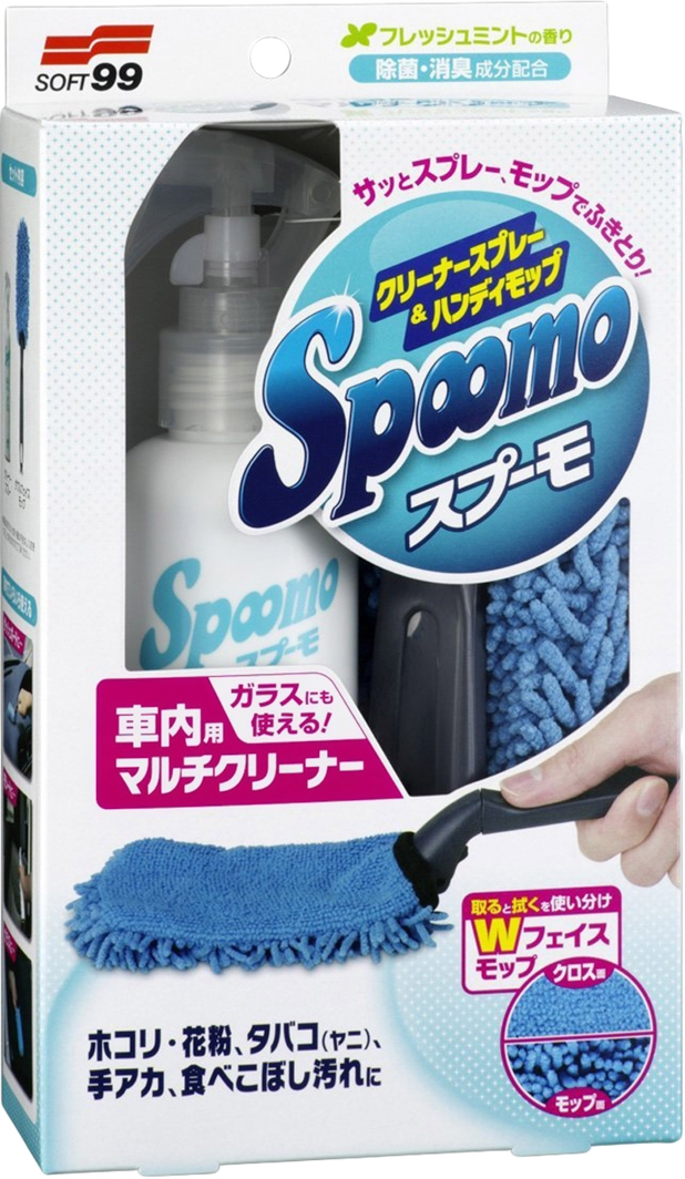 Очиститель салона SOFT99 Spoomo Cleaner Spray Handy Mop хвойный / травяной 200 мл 02085
Очиститель салона SOFT99 Spoomo Cleaner Spray Handy Mop хвойный / травяной 200 мл 02085