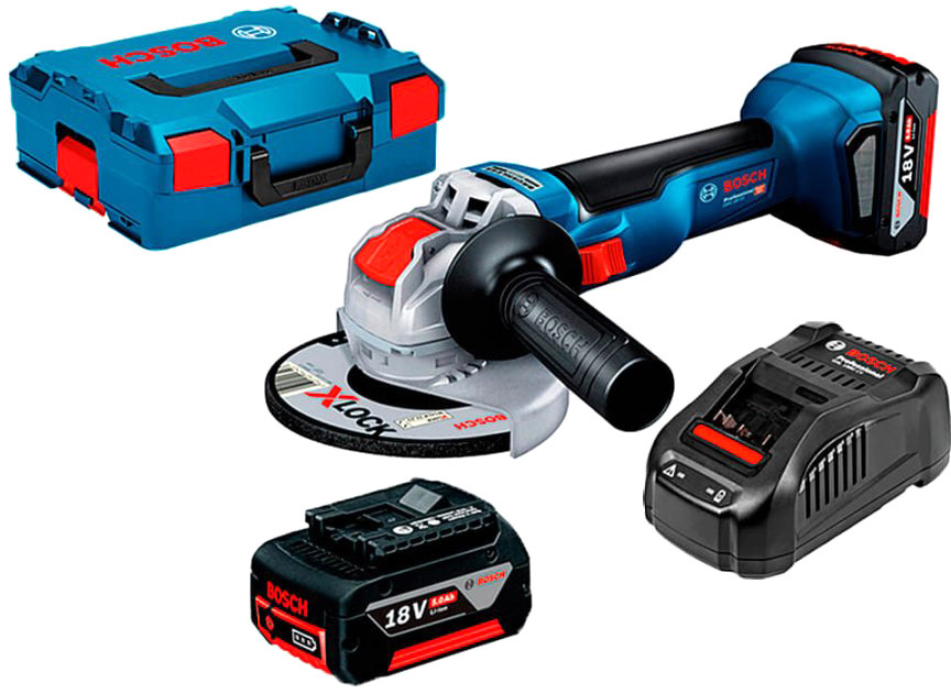 Болгарка аккумуляторная Bosch GWX 18V-10 Professional (1 аккумулятор + ЗУ + чехол) 125 мм 06017B0102
Болгарка аккумуляторная Bosch GWX 18V-10 Professional (1 аккумулятор + ЗУ + чехол) 125 мм 06017B0102