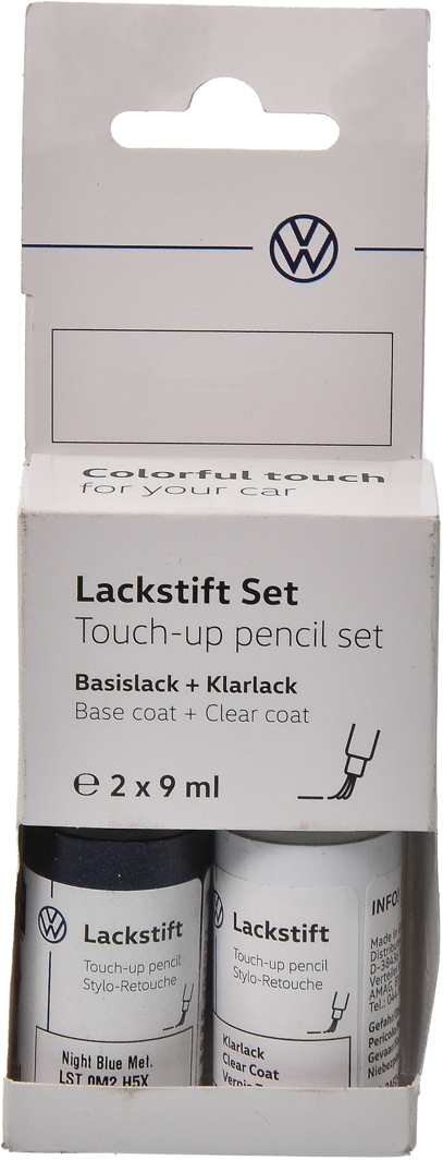 Набор для коррекции ЛКП кузова VAG Touch-up Pencil Set LST 0M2 H5X Тёмно-синий LST0M2H5X
Набор для коррекции ЛКП кузова VAG Touch-up Pencil Set LST 0M2 H5X Тёмно-синий LST0M2H5X