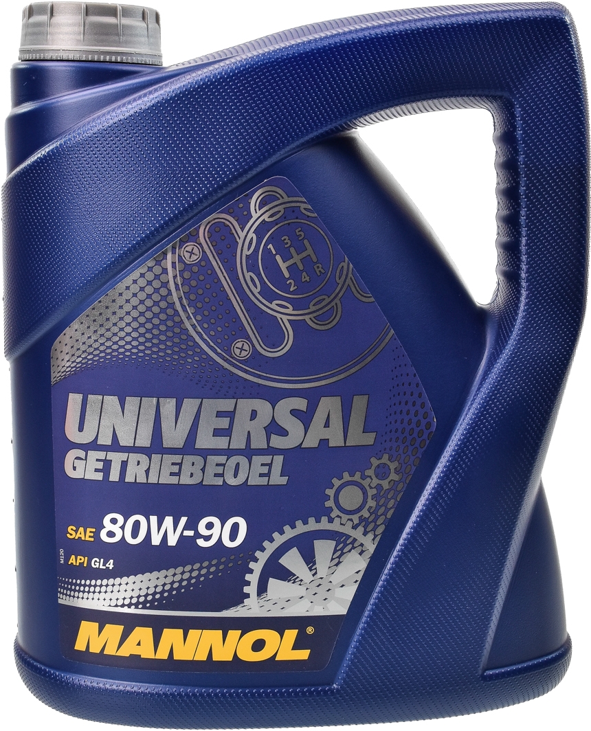 Трансмиссионное масло Mannol Universal Getriebeoel GL-4 80W-90 минеральное MN8107-4
Трансмиссионное масло Mannol Universal Getriebeoel GL-4 80W-90 минеральное MN8107-4