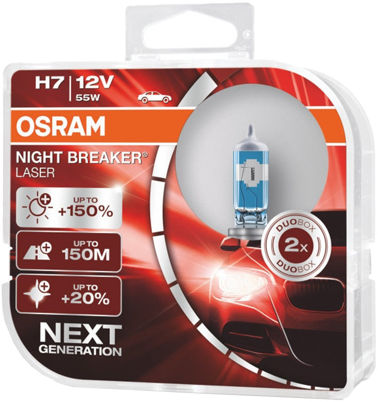 Автолампа Osram 64210nlhcb Night Breaker Laser H7 PX26d 55 W прозрачно-голубой
Автолампа Osram 64210nlhcb Night Breaker Laser H7 PX26d 55 W прозрачно-голубой