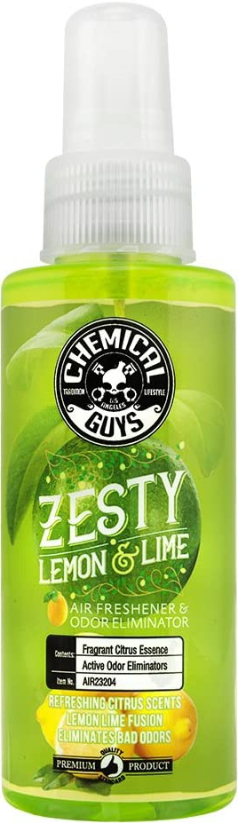 Ароматизатор Chemical Guys Air Freshener & Odor Eliminator Zesty Lemon Lime 118 мл AIR_232_04
Ароматизатор Chemical Guys Air Freshener & Odor Eliminator Zesty Lemon Lime 118 мл AIR_232_04