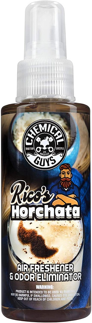 Ароматизатор Chemical Guys Air Freshener & Odor Eliminator Rico´s Horchata 118 мл AIR_240_04
Ароматизатор Chemical Guys Air Freshener & Odor Eliminator Rico´s Horchata 118 мл AIR_240_04