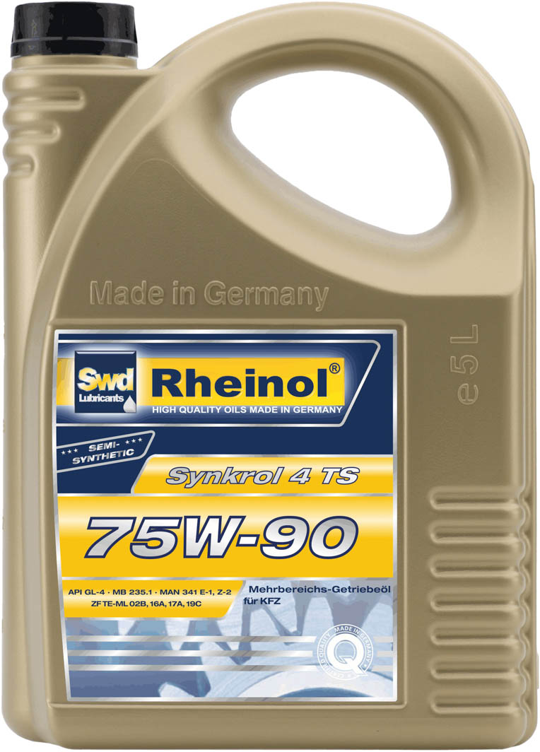 Трансмиссионное масло SWD Rheinol Synkrol 4 TS GL-4 75W-90 полусинтетическое 32514580
Трансмиссионное масло SWD Rheinol Synkrol 4 TS GL-4 75W-90 полусинтетическое 32514580