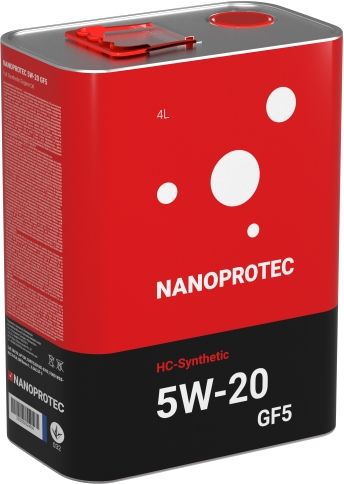 Моторное масло Nanoprotec GF5 HC-Synthetic 5W-20 синтетическое NP2224504
Моторное масло Nanoprotec GF5 HC-Synthetic 5W-20 синтетическое NP2224504