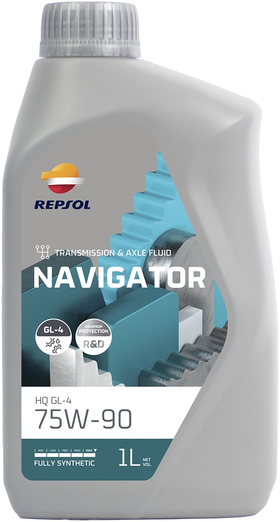 Трансмиссионное масло Repsol Navigator HQ GL-4 75W-90 синтетическое RPP4006JHA
Трансмиссионное масло Repsol Navigator HQ GL-4 75W-90 синтетическое RPP4006JHA