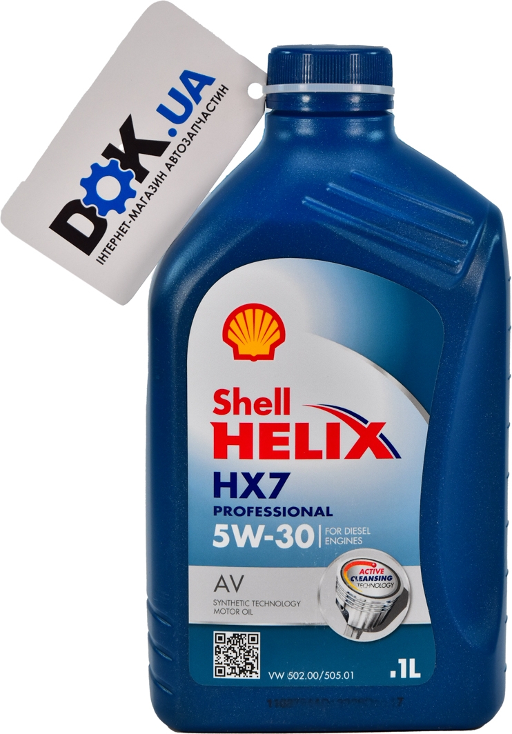 Моторное масло Shell Helix HX7 Professional AV 5W-30 полусинтетическое 550046311
Моторное масло Shell Helix HX7 Professional AV 5W-30 полусинтетическое 550046311