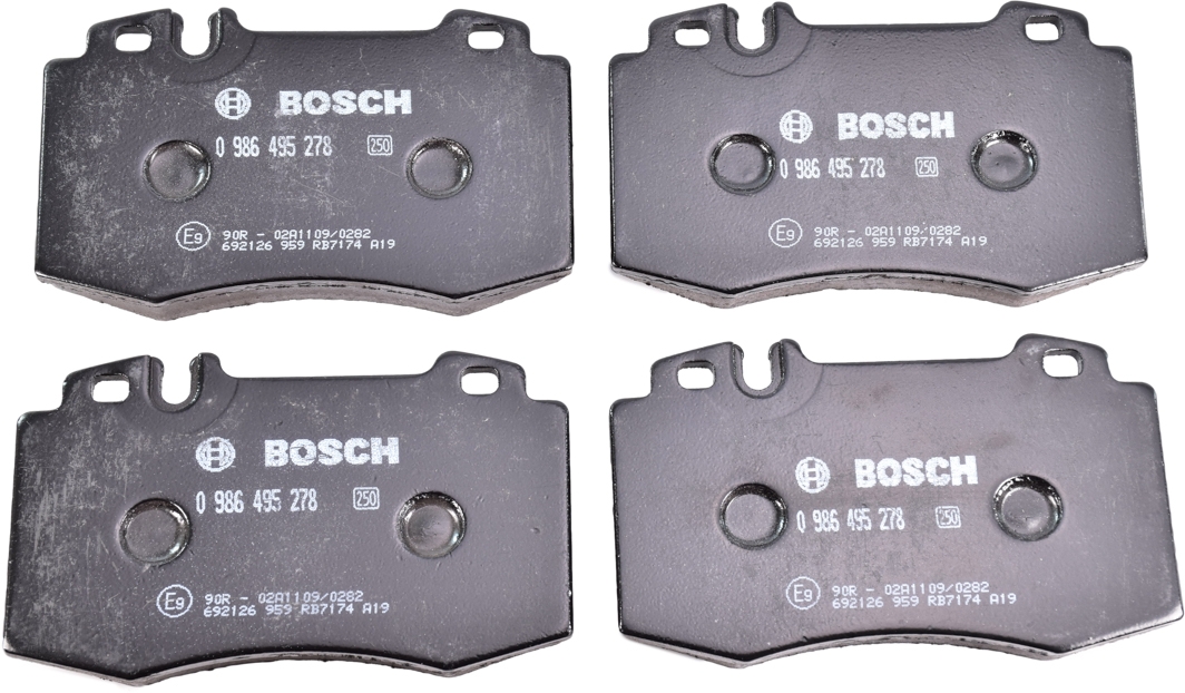 Bosch 0986495278 Тормозные колодки 
Bosch 0986495278 Тормозные колодки