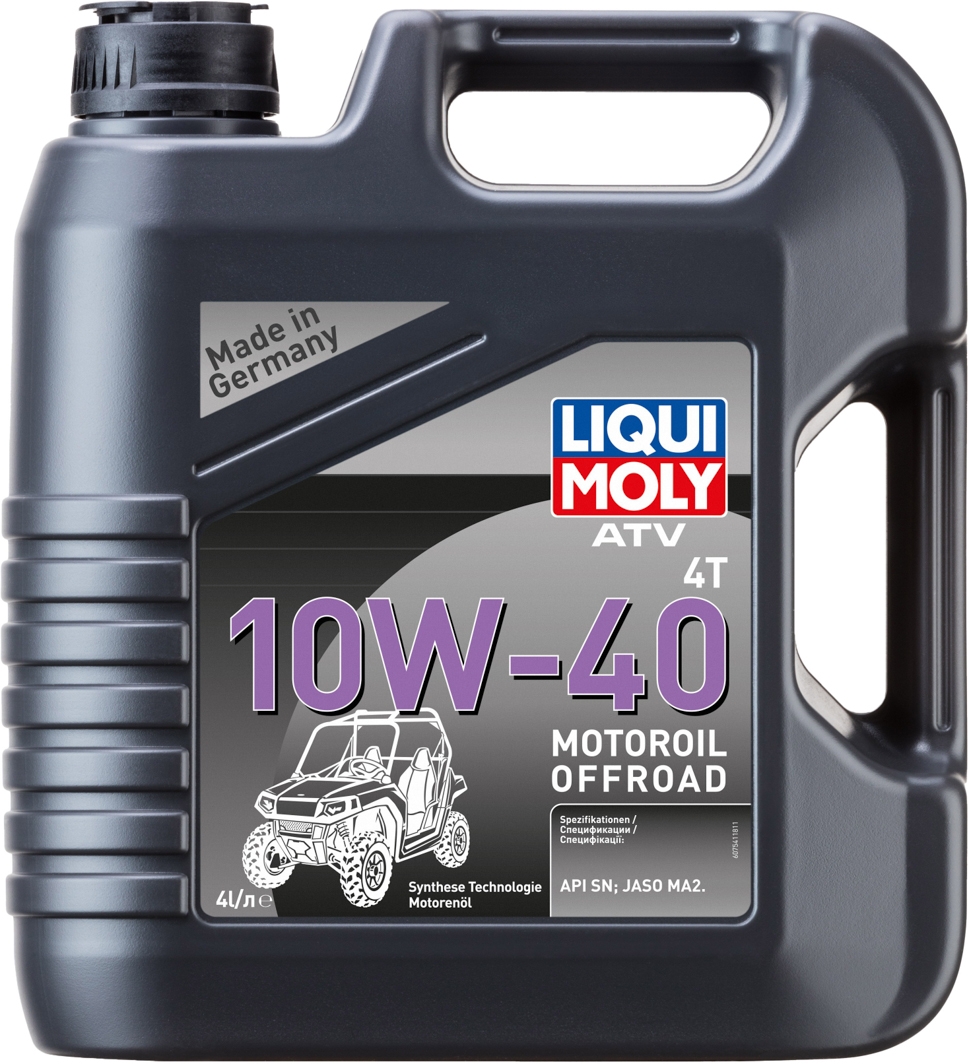 Моторное масло 4T Liqui Moly ATV Offroad 10W-40 полусинтетическое 7541
Моторное масло 4T Liqui Moly ATV Offroad 10W-40 полусинтетическое 7541