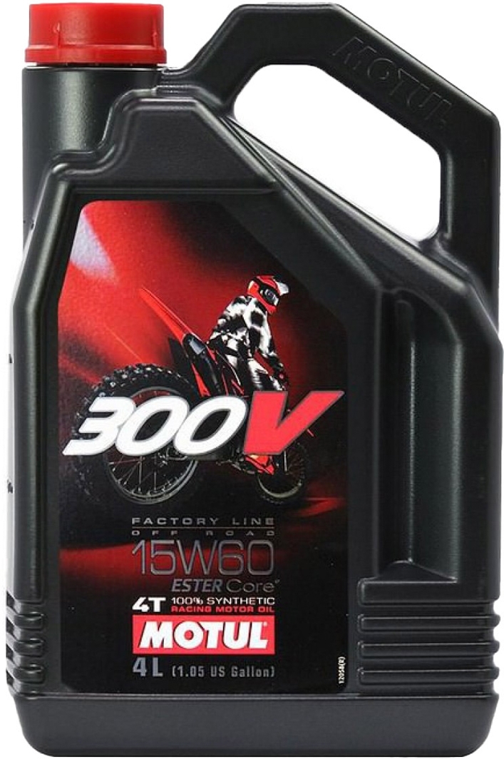 Моторное масло 4T Motul 300V Factory Line Off Road 15W-60 синтетическое 845741
Моторное масло 4T Motul 300V Factory Line Off Road 15W-60 синтетическое 845741