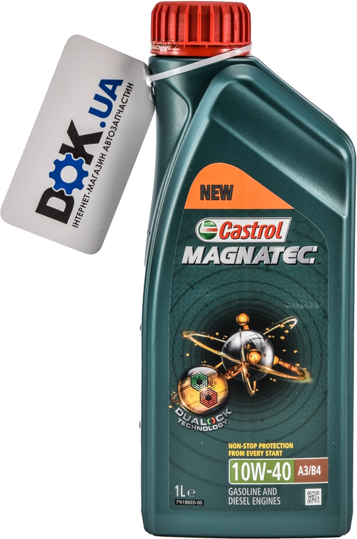 Моторное масло Castrol Magnatec A3/B4 10W-40 полусинтетическое CASMAGN10W40A3B41L
Моторное масло Castrol Magnatec A3/B4 10W-40 полусинтетическое CASMAGN10W40A3B41L