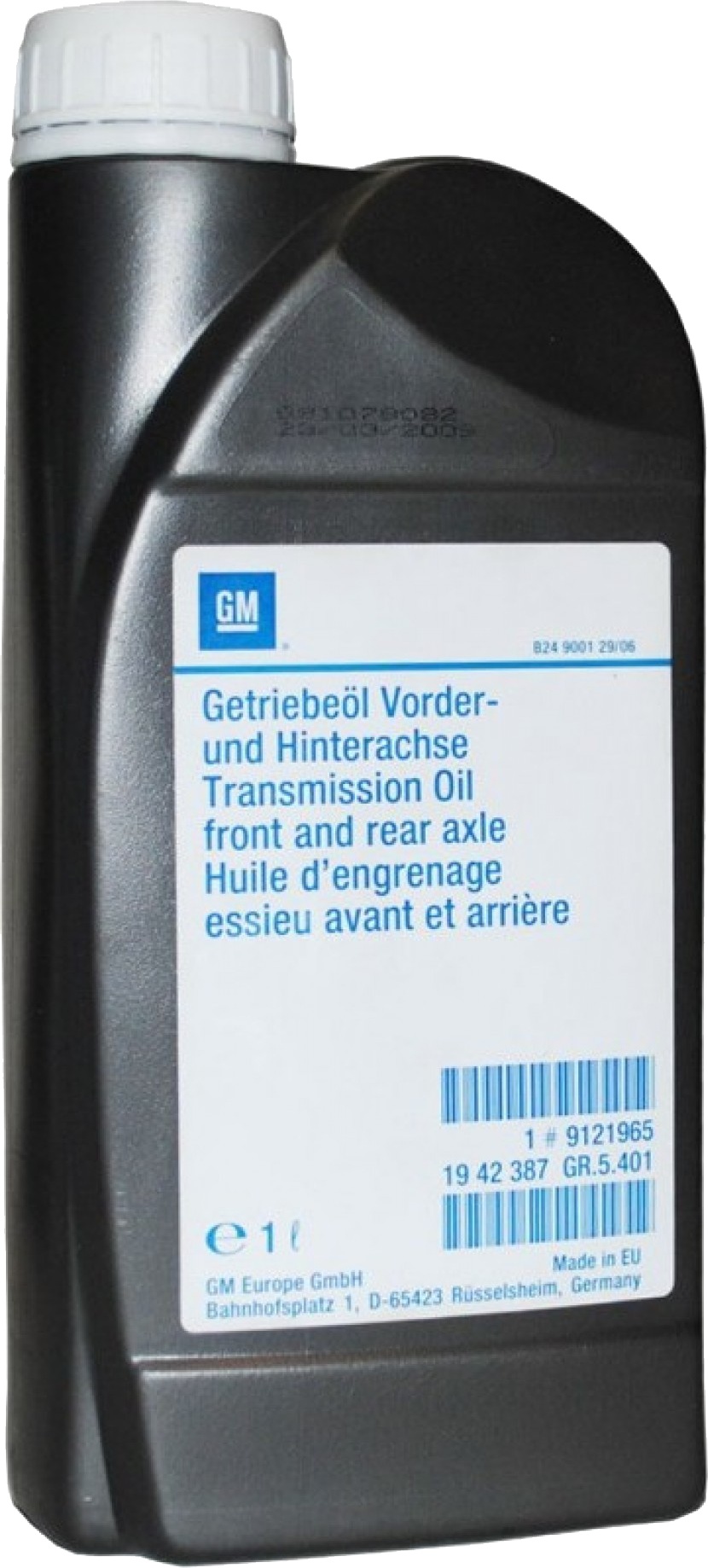 Трансмиссионное масло General Motors Front and Rear Axle Oil 9121965
Трансмиссионное масло General Motors Front and Rear Axle Oil 9121965