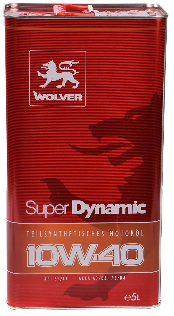 Моторное масло Wolver Super Dynamic 10W-40 полусинтетическое 4260360942600
Моторное масло Wolver Super Dynamic 10W-40 полусинтетическое 4260360942600