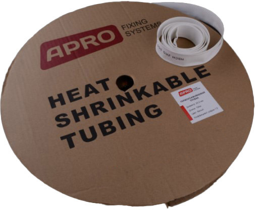 Термоусадка Apro ZRB-6W 6/3 мм белый 100 м 1 шт 
Термоусадка Apro ZRB-6W 6/3 мм белый 100 м 1 шт