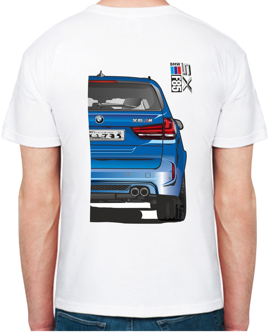 Футболка мужская Avtolife класическая BMW X5 F85 MotorSport Dark Blue белая принт сзади 306385
Футболка мужская Avtolife класическая BMW X5 F85 MotorSport Dark Blue белая принт сзади 306385