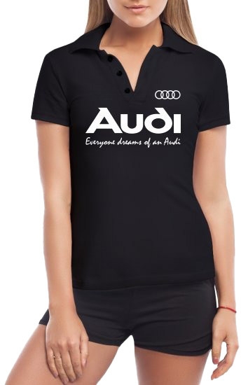 Футболка женская Globuspioner поло Audi Slogans черная принт спереди 722255427
Футболка женская Globuspioner поло Audi Slogans черная принт спереди 722255427