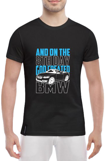 Футболка мужская Globuspioner классическая BMW 8th Day черный спереди 505231721
Футболка мужская Globuspioner классическая BMW 8th Day черный спереди 505231721
