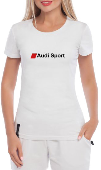 Футболка женская Globuspioner классическая Audi Sport белая принт спереди 135002714
Футболка женская Globuspioner классическая Audi Sport белая принт спереди 135002714