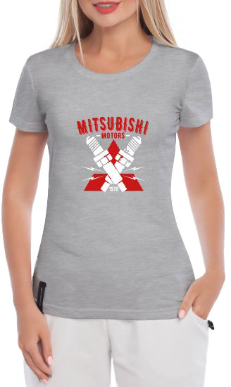 Футболка женская Globuspioner классическая Mitsubishi 1970 серая принт спереди 5071227282
Футболка женская Globuspioner классическая Mitsubishi 1970 серая принт спереди 5071227282