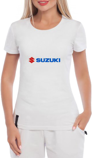 Футболка женская Globuspioner классическая Suzuki Logo белая принт спереди 143462714
Футболка женская Globuspioner классическая Suzuki Logo белая принт спереди 143462714