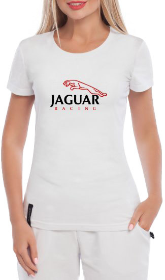 Футболка женская Globuspioner классическая Jaguar Racing белая принт спереди 138062716
Футболка женская Globuspioner классическая Jaguar Racing белая принт спереди 138062716