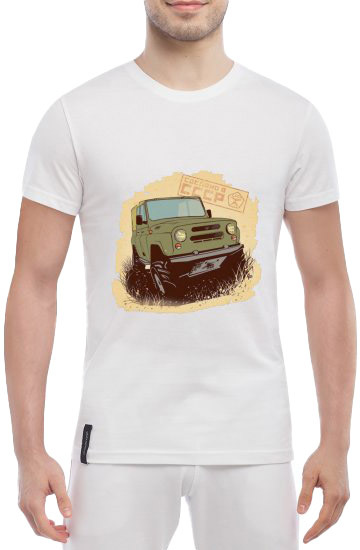 Футболка мужская Globuspioner классическая UAZ Art 4x4 белый спереди 348741717
Футболка мужская Globuspioner классическая UAZ Art 4x4 белый спереди 348741717