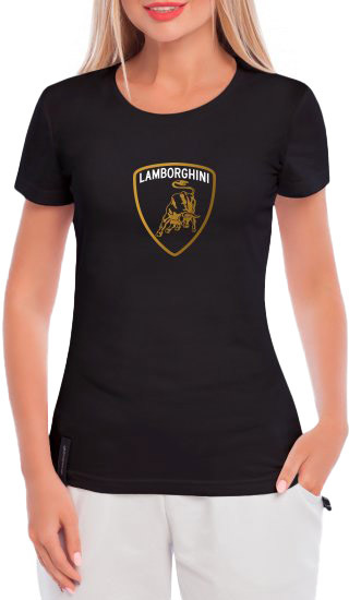 Футболка женская Globuspioner классическая Lamborghini Logo Gold черная принт спереди 666432721
Футболка женская Globuspioner классическая Lamborghini Logo Gold черная принт спереди 666432721