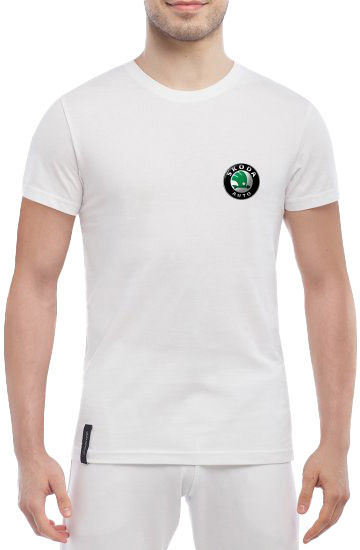 Футболка мужская Globuspioner классическая Skoda Auto Small Logo белый спереди 666511715
Футболка мужская Globuspioner классическая Skoda Auto Small Logo белый спереди 666511715