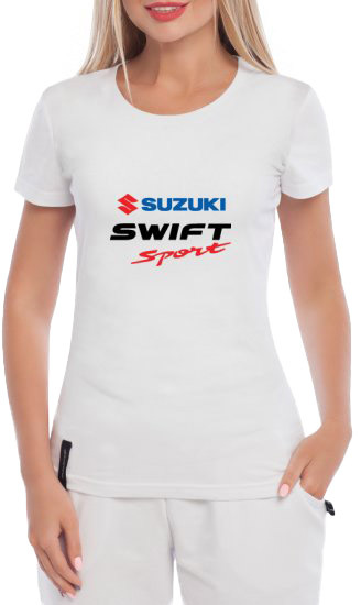Футболка женская Globuspioner классическая Suzuki Swift Sport белая принт спереди 138502715
Футболка женская Globuspioner классическая Suzuki Swift Sport белая принт спереди 138502715