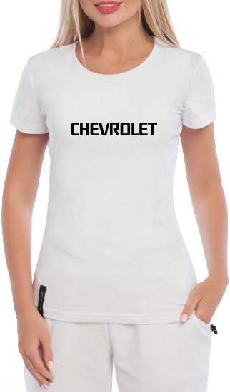 Футболка женская Globuspioner классическая Chevrolet Big Logo Wide белая принт спереди 140942714
Футболка женская Globuspioner классическая Chevrolet Big Logo Wide белая принт спереди 140942714