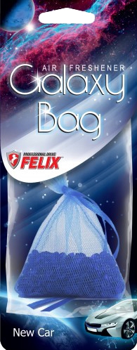 Ароматизатор Felix Galaxy Bag New Car 411040140
Ароматизатор Felix Galaxy Bag New Car 411040140