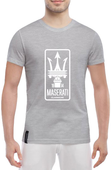 Футболка мужская Globuspioner классическая Maserati Classiche серый спереди 6740917287
Футболка мужская Globuspioner классическая Maserati Classiche серый спереди 6740917287