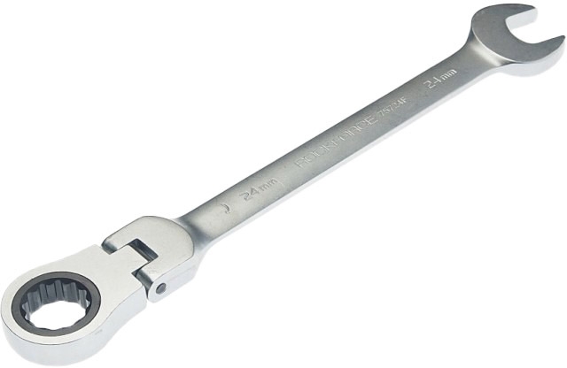 Ключ комбинированный трещоточный Rockforce RF-75724F I-образный 24 мм с шарниром
Ключ комбинированный трещоточный Rockforce RF-75724F I-образный 24 мм с шарниром