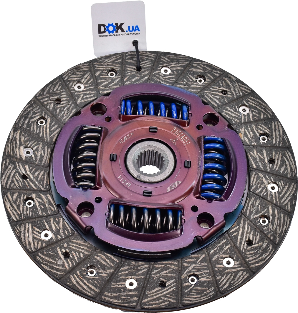 Mitsubishi 2301A051 Диск сцепления
Mitsubishi 2301A051 Диск сцепления