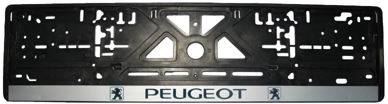 Рамка номерного знака Alca 50506 цвет чёрный с серебристым на Peugeot пластик
Рамка номерного знака Alca 50506 цвет чёрный с серебристым на Peugeot пластик