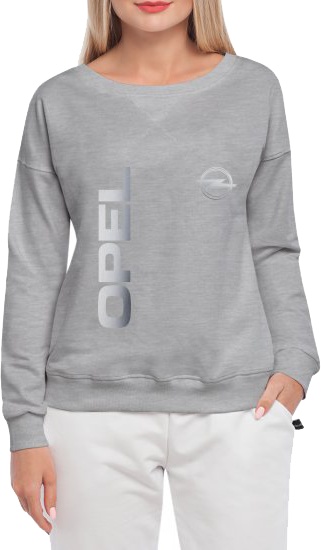Свитшот женский Globuspioner Opel Vertical Logo спереди спущенный рукав серый 6669764286
Свитшот женский Globuspioner Opel Vertical Logo спереди спущенный рукав серый 6669764286