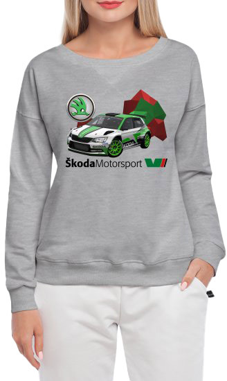 Свитшот женский Globuspioner Skoda Fabia R5 EVO спереди спущенный рукав серый 7531364284
Свитшот женский Globuspioner Skoda Fabia R5 EVO спереди спущенный рукав серый 7531364284
