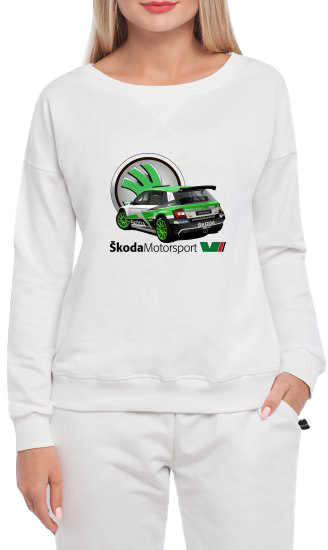 Свитшот женский Globuspioner Skoda Fabia R5 EVO 3 спереди спущенный рукав белый 753166411
Свитшот женский Globuspioner Skoda Fabia R5 EVO 3 спереди спущенный рукав белый 753166411