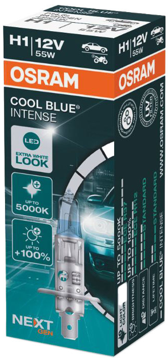 Автолампа Osram 64150CBN Cool Blue Intense (Next Gen) H1 P14,5s 55 W прозрачно-голубая
Автолампа Osram 64150CBN Cool Blue Intense (Next Gen) H1 P14,5s 55 W прозрачно-голубая