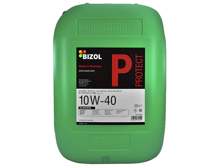 

Моторное масло Bizol Protect 10W-40 полусинтетическое 85312