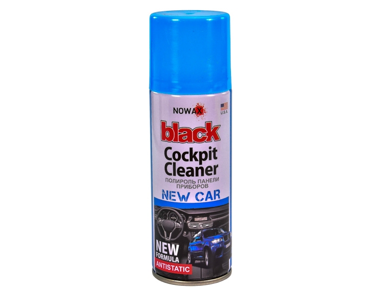 Полироль для салона Nowax "Black" Cockpit Cleaner новая машина 200 мл NX00205
Полироль для салона Nowax "Black" Cockpit Cleaner новая машина 200 мл NX00205
