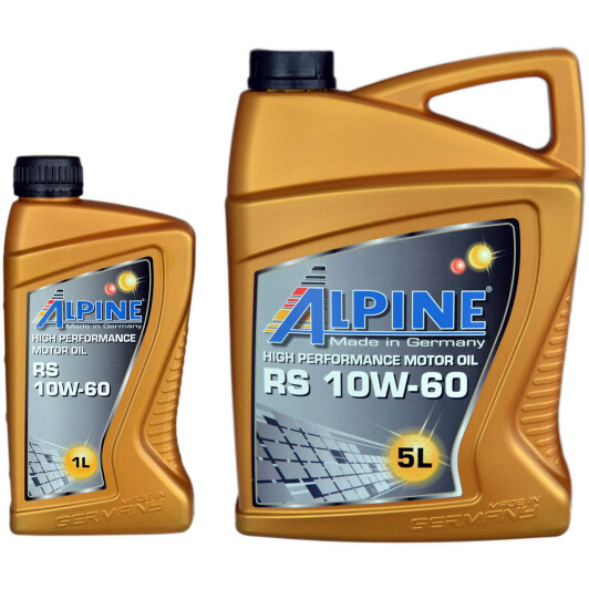 Моторное масло Alpine RS 10W-60 на Citroen C6