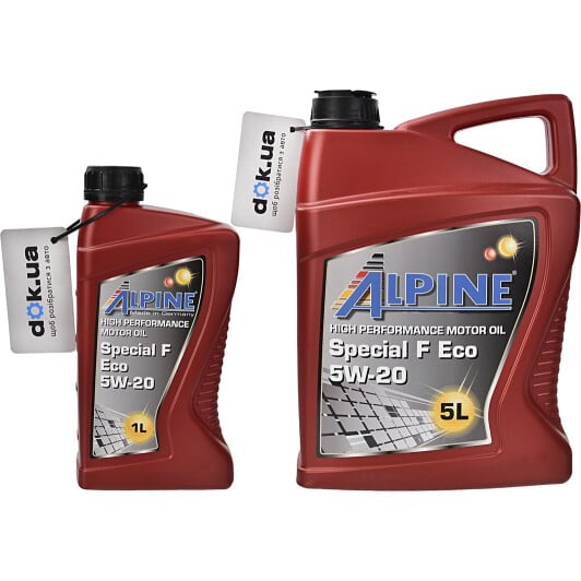 Моторное масло Alpine Special F ECO 5W-20 на Infiniti FX35