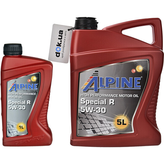 Моторна олива Alpine Special R 5W-30 на MINI Cooper