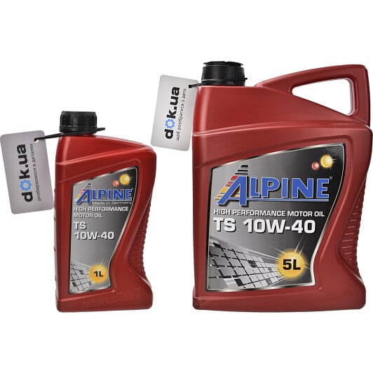 Моторное масло Alpine TS 10W-40 на Toyota Sprinter