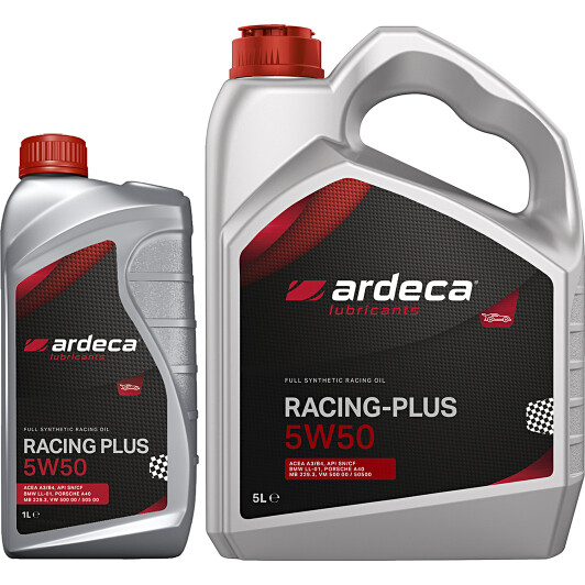 Моторна олива Ardeca Racing Plus 5W-50 на Citroen DS5