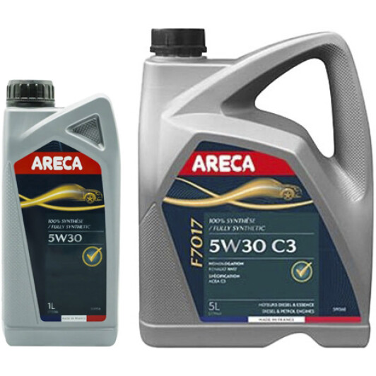 Моторное масло Areca F7017 5W-30 на Seat Arosa