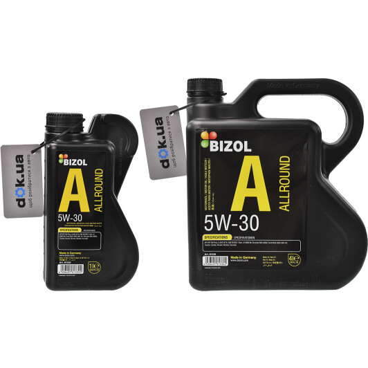 Моторное масло Bizol Allround 5W-30 на Citroen DS5