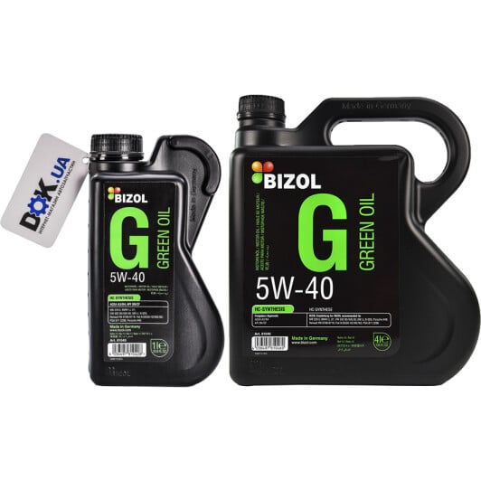Моторное масло Bizol Green Oil 5W-40 на Kia Carens