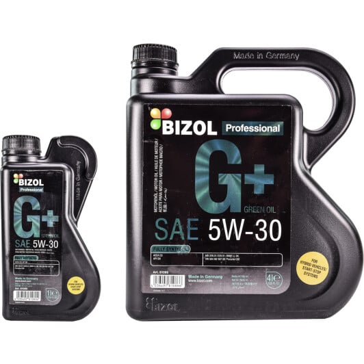 Моторное масло Bizol Green Oil+ 5W-30 на Peugeot 505